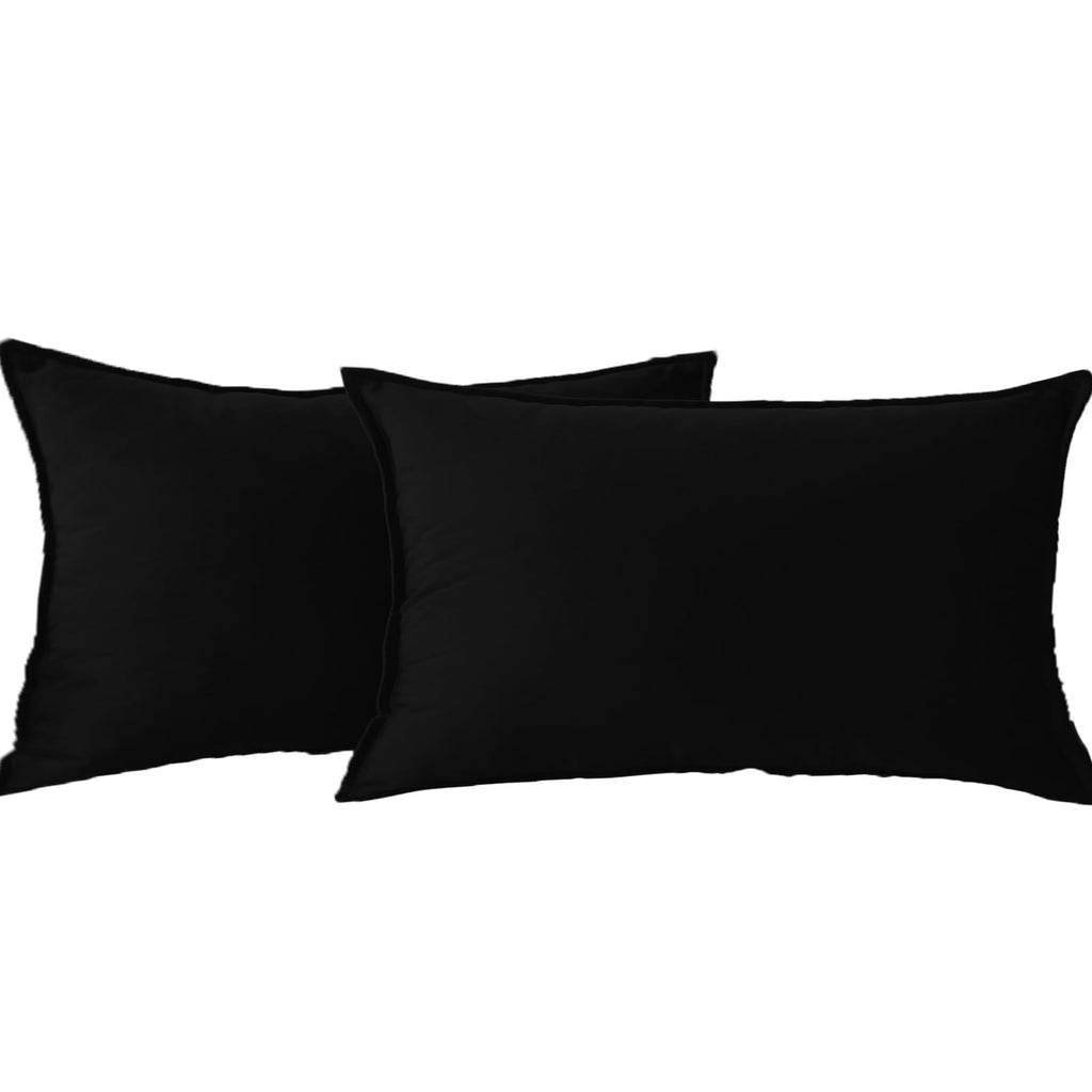 Velvet Navy Blue Throw Pillow Covers 18”x18”Pack of 2 Soft Decorative