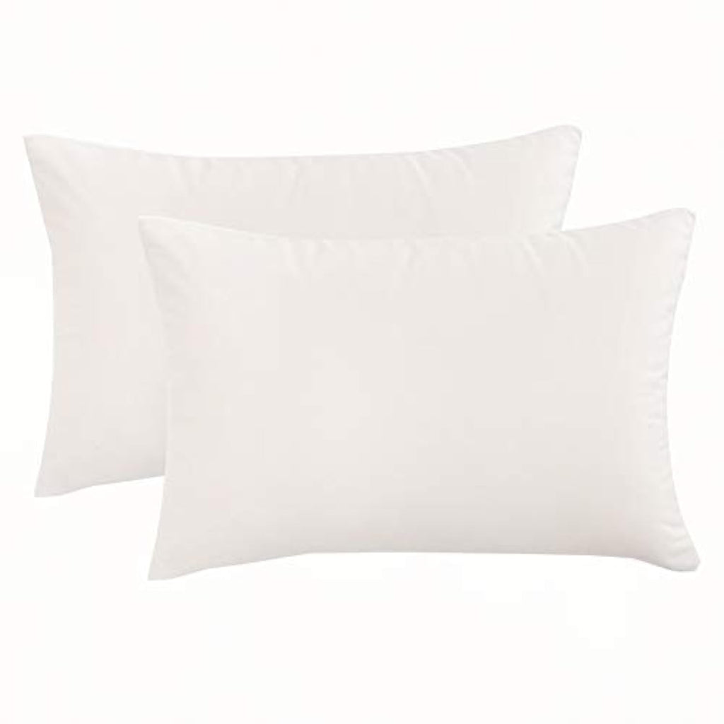 RainRoad Velvet Gray Throw Pillow Covers18x18 Inch,Set of 2