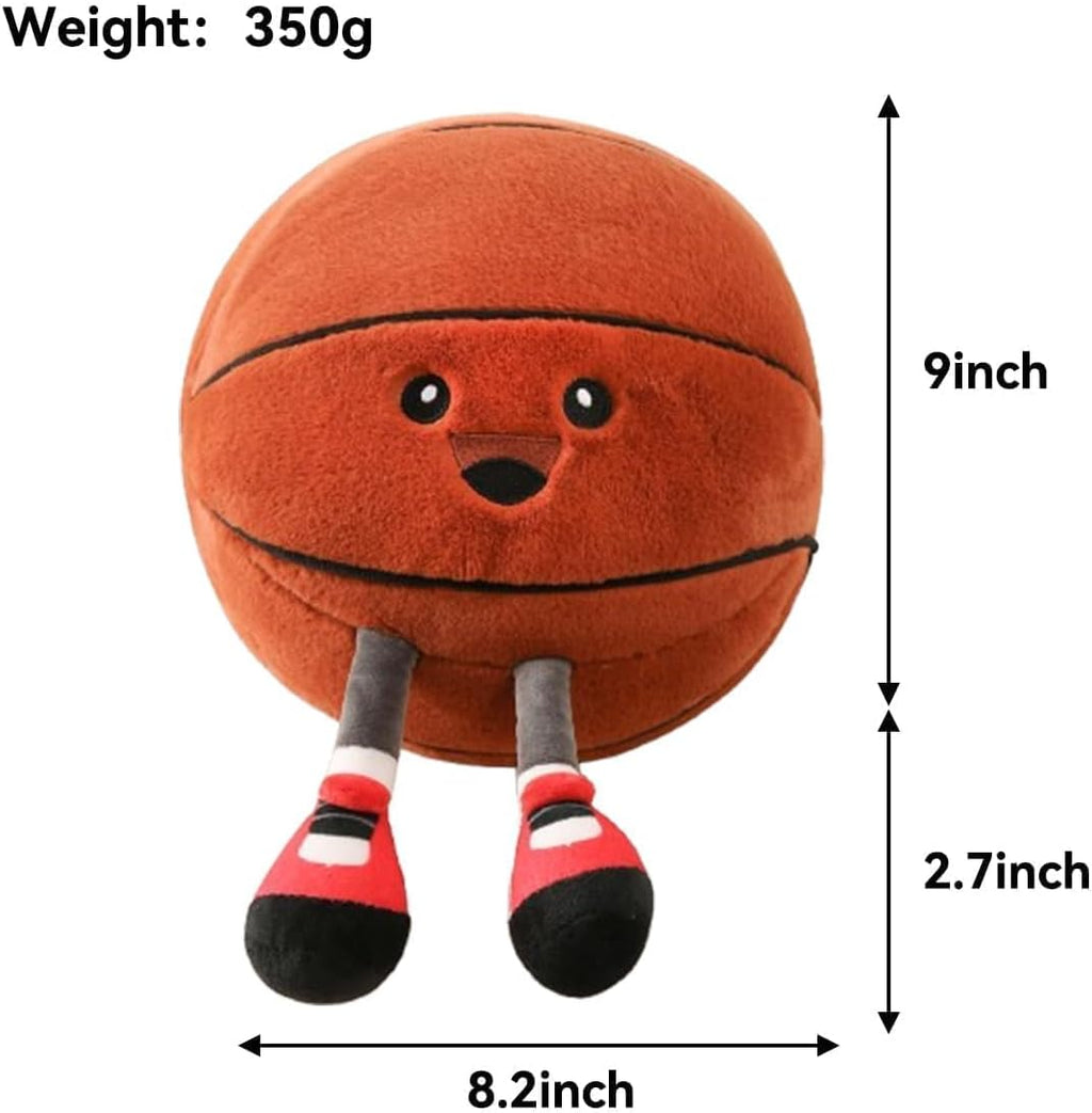 Basketball Plush Pillow, Cute Plushies, Squishy&Huggable Stuffed Plush Toy