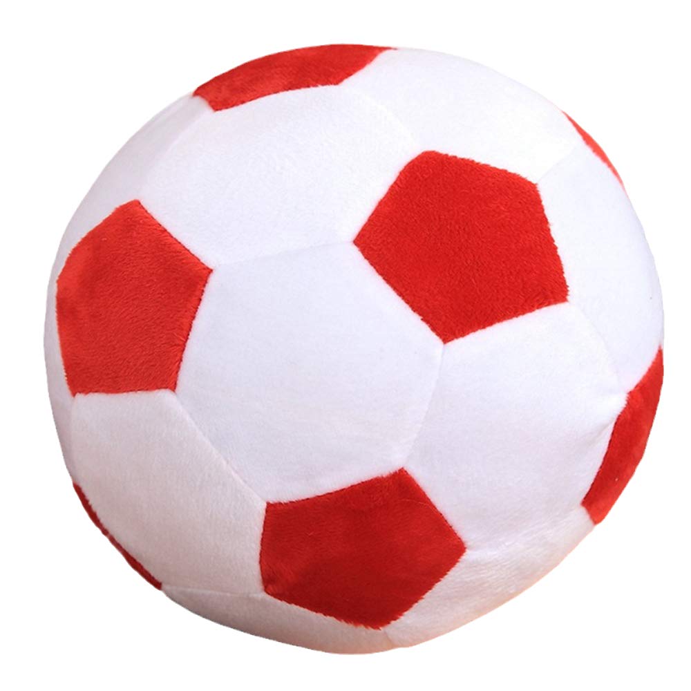 AOQI Soccer Plush Pillow Orange Green 7.8in Kids Toy Birthday Gift