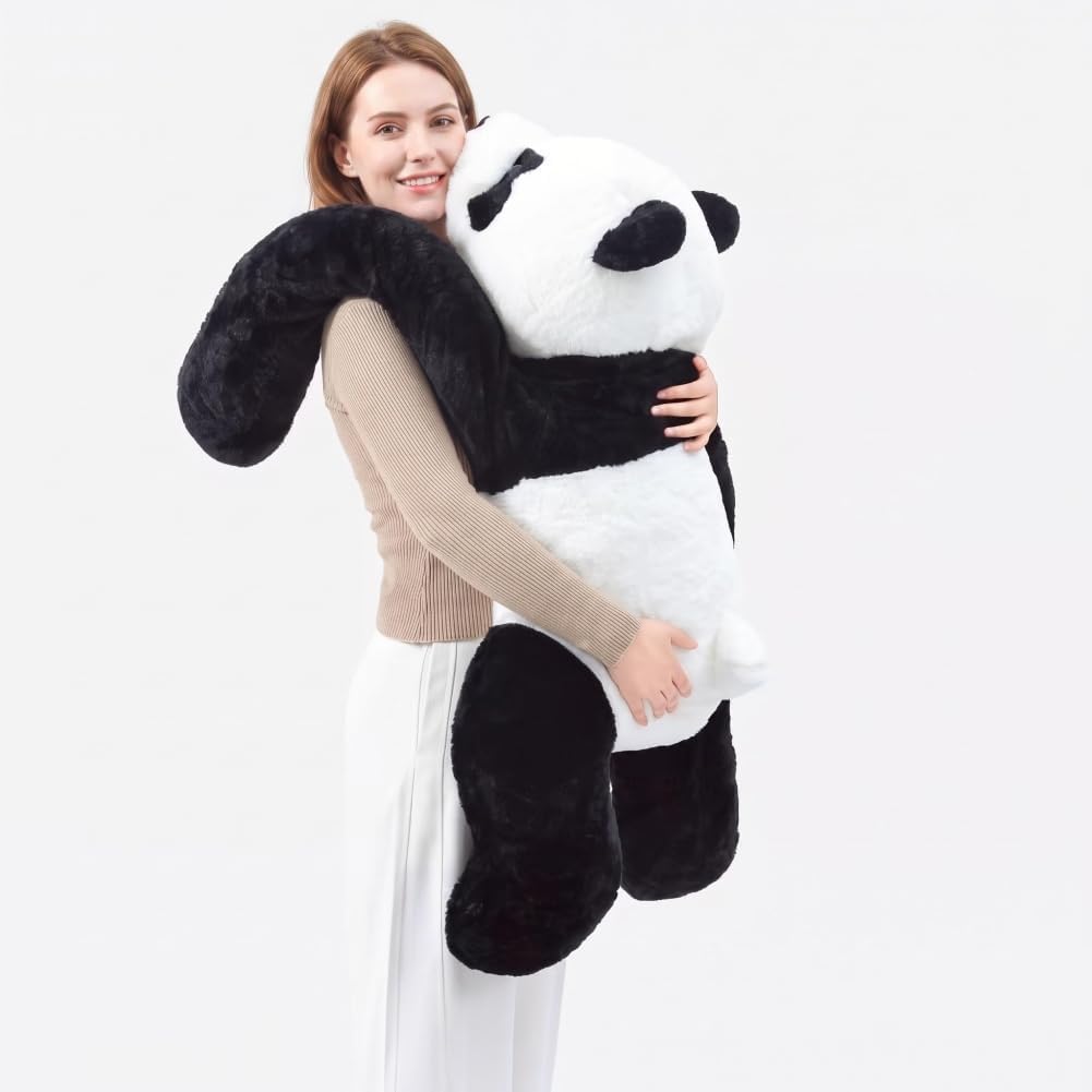 Panda Stuffed Animal Big Plush Hugging Pillow for Kids Gifts 39.4in