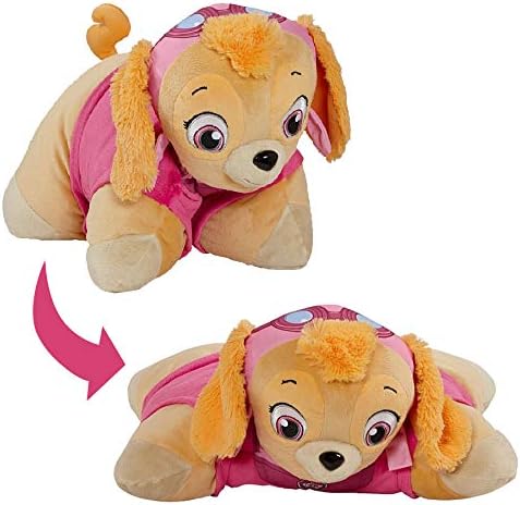 Pillow Pets Nickelodeon Paw Patrol Skye, 16" Stuffed Animal Plush Toy