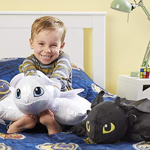 Pillow Pets NBCUniversal How to Train Your Dragon Toothless, 16" Plush Toy