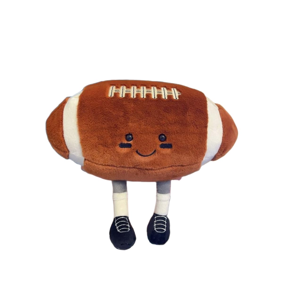 YUDONG 12" Soft Plush Rugby Pillow, Adorable Stuffed Animal Toy