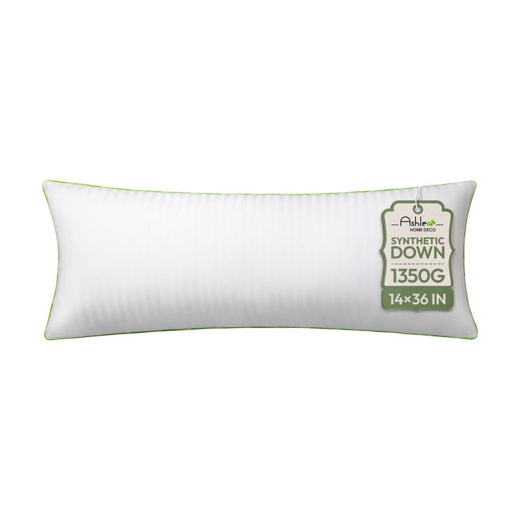 Ashler Synthetic Down Pillow Inserts, 20x20, Set of 2
