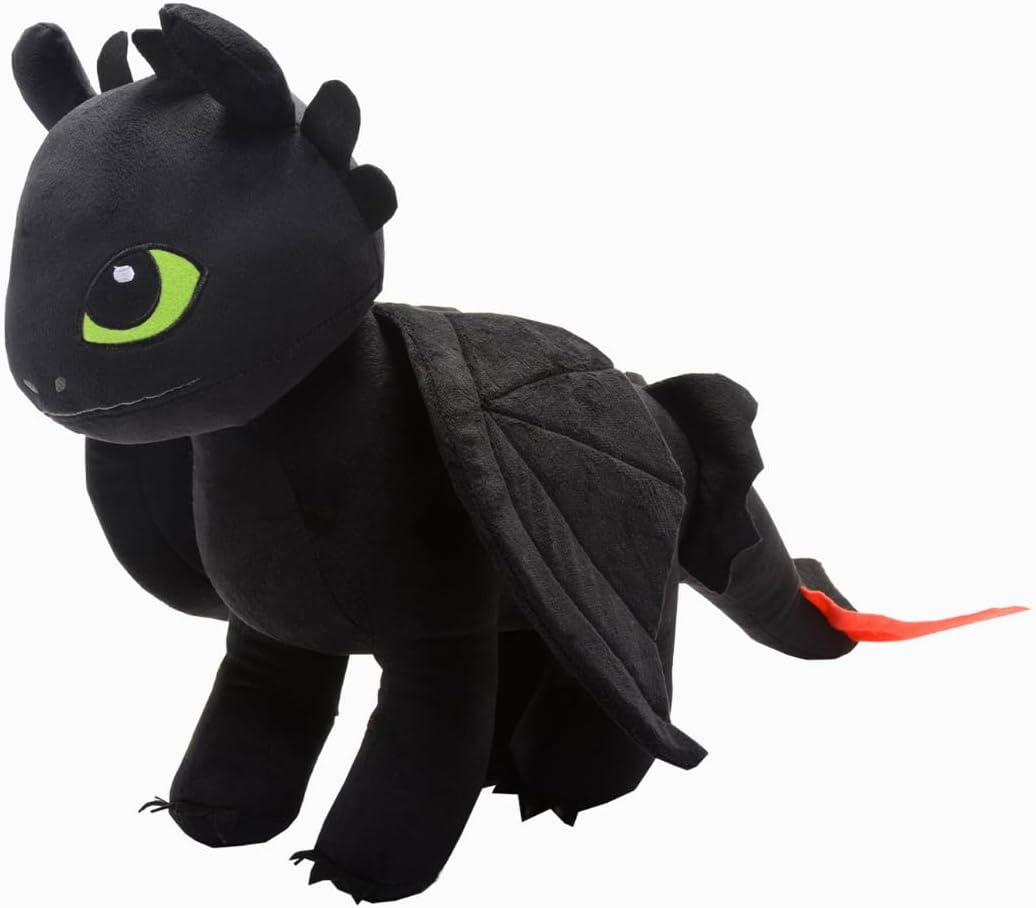 How To Train Your Dragon Toothless Bedding Super Soft Cozy Cuddle Pillow Buddy, (Officially Licensed Product) By Franco Collectibles