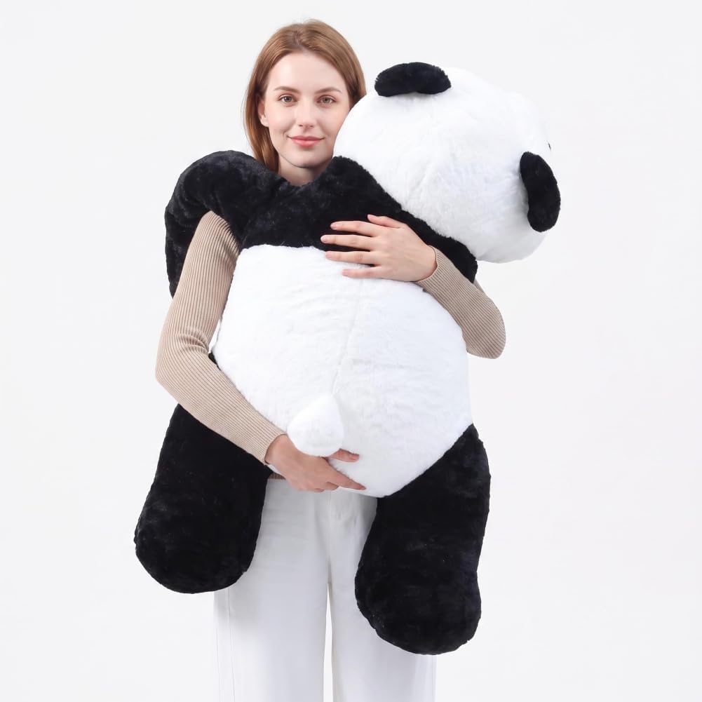 Panda Stuffed Animal Big Plush Hugging Pillow for Kids Gifts 39.4in