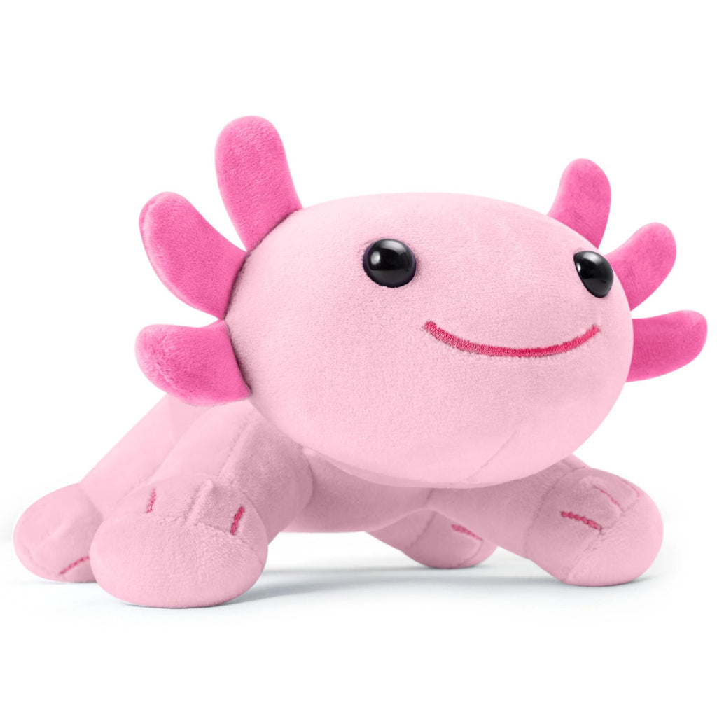 Axolotl Plush Toy, Soft Cute Axolotl Stuffed Animal, Kids Plushie Pillow Doll. Blue