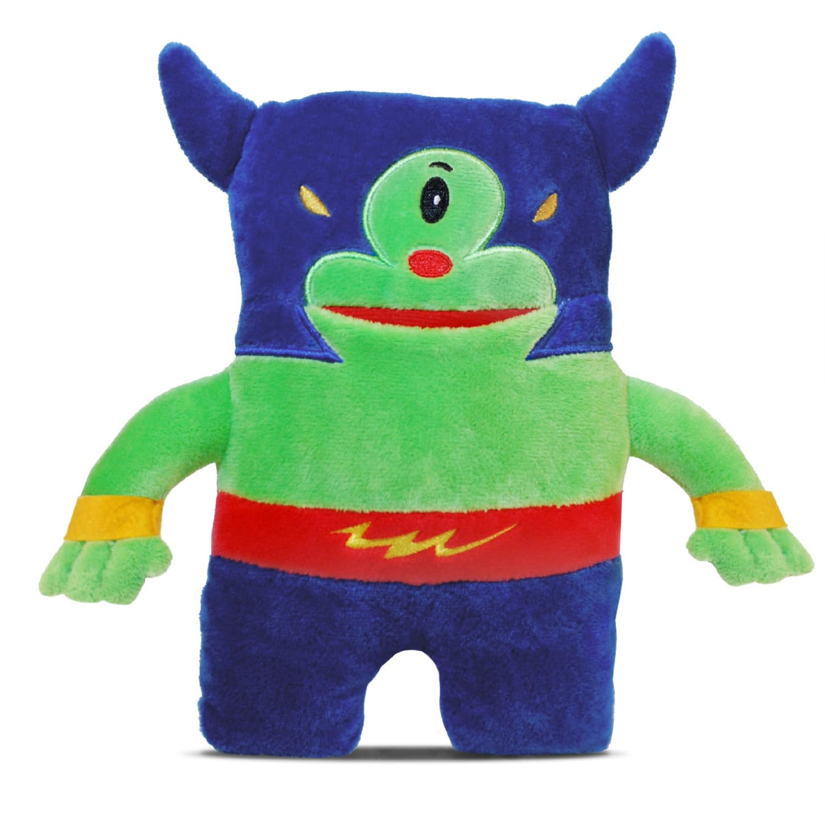 The Tooth Brigade Tooth Fairy Pillow | Stuffed Plush with Large Pocket Mouth for Lost Teeth, Treasures, Prizes - Fun and Interactive Plush, Perfect Kids, Boys, & Girls Gift (Rebel Dinosaur)