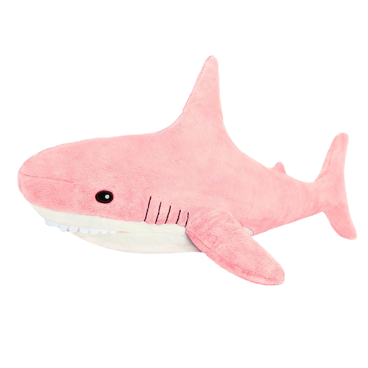 Shark Stuffed Animal Plush, Pink 11 Inch, Cute Shark Pillows