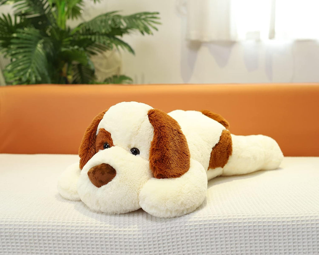 YESGIRL 26.8 inch 5 lbs Dog Weighted Stuffed Animals, Plush Toy Pillow Gift