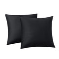 RainRoad Velvet Gray Throw Pillow Covers18x18 Inch,Set of 2