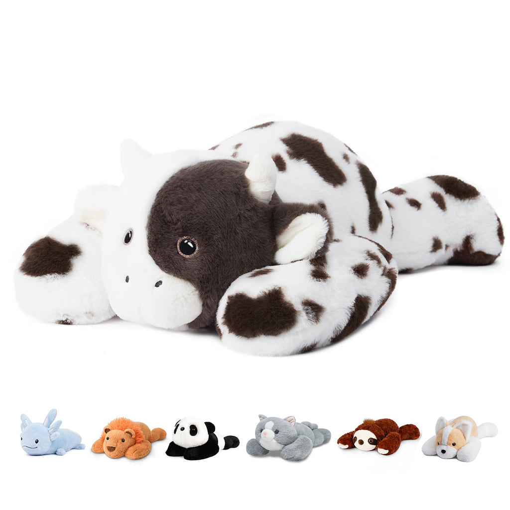 Niuniu Daddy Weighted Stuffed Animals, 25 in 5 lbs, Axolotl Calming Plush
