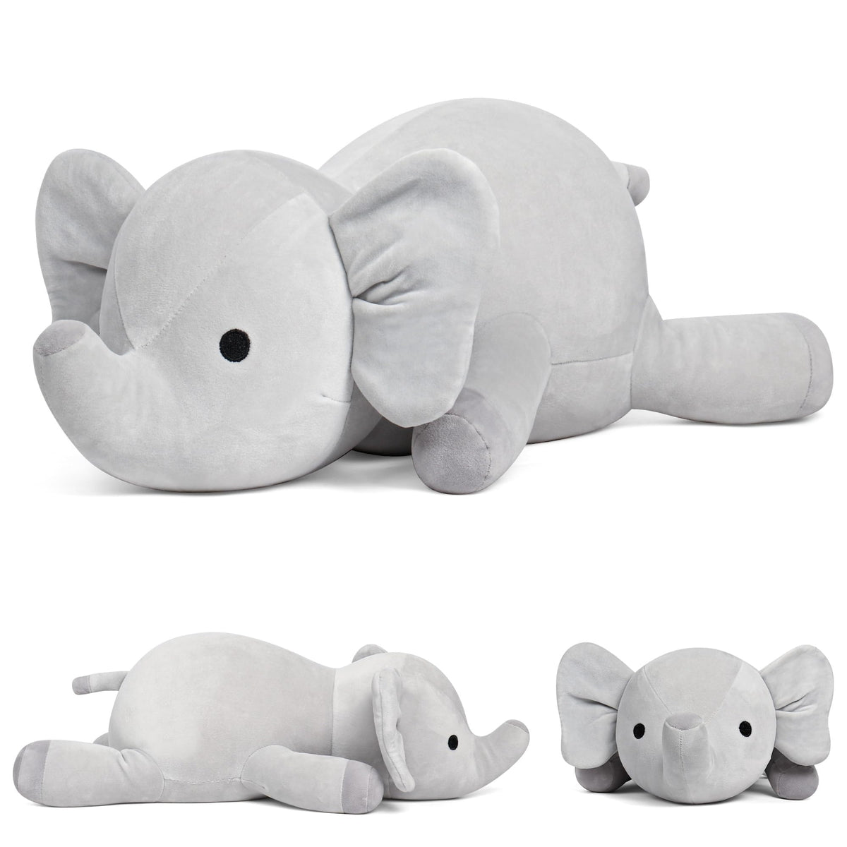 Wepop 5lbs Weighted Stuffed Animals Cat Plush Weighted Stuffed Animal 24in