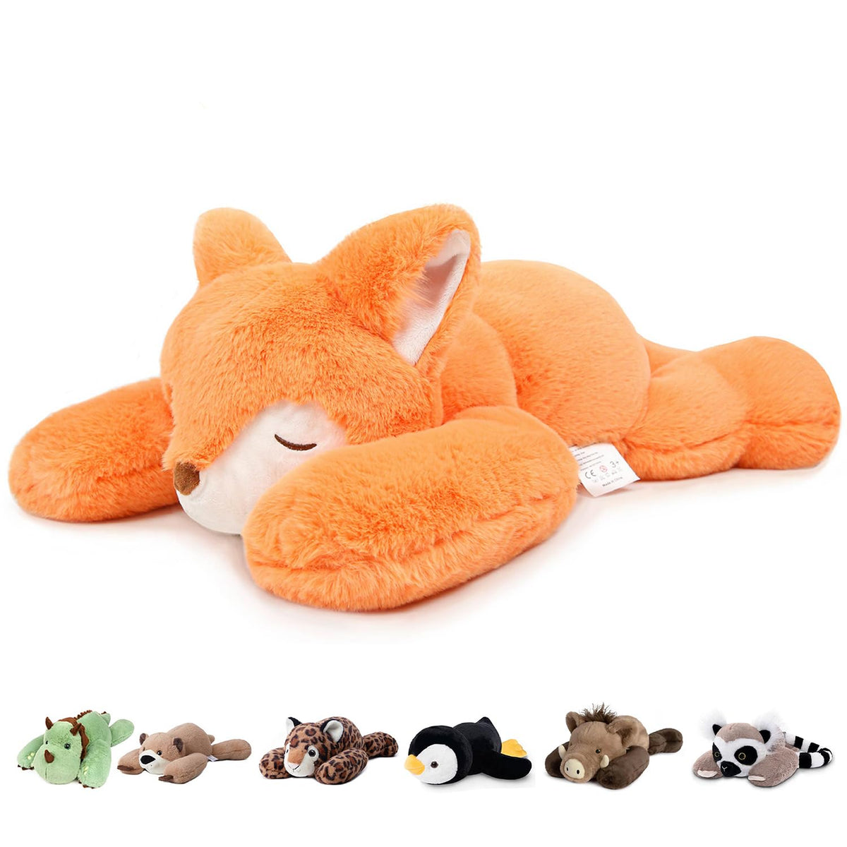 Niuniu Daddy Weighted Stuffed Animals, 25 in 5 lbs, Axolotl Calming Plush