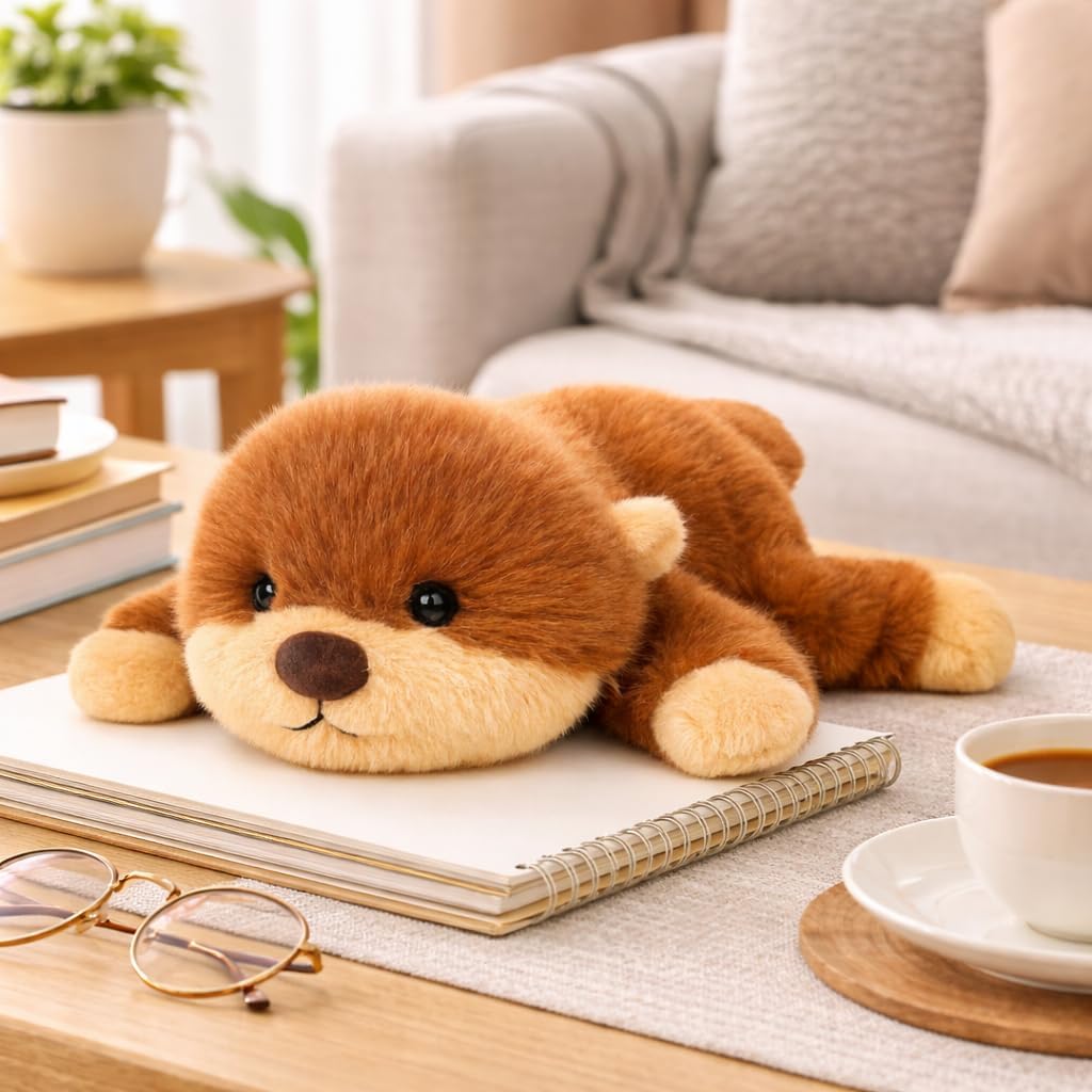 Adorable Plush Otter Stuffed Animal Soft Birthday Gift for Kids