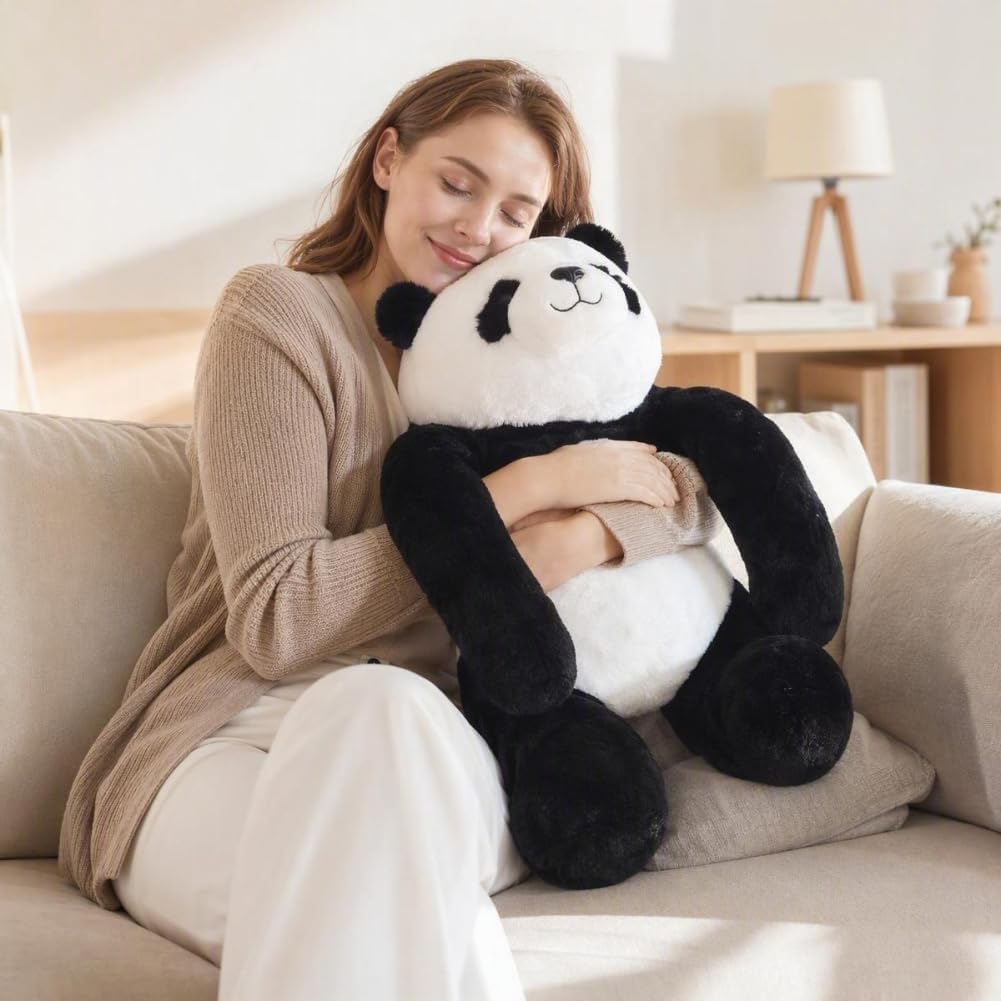 Panda Stuffed Animal Big Plush Hugging Pillow for Kids Gifts 39.4in