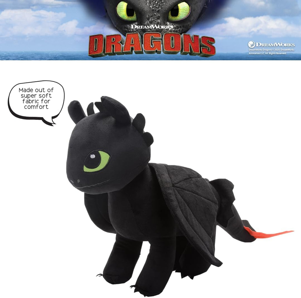 How To Train Your Dragon Toothless Bedding Super Soft Cozy Cuddle Pillow Buddy, (Officially Licensed Product) By Franco Collectibles