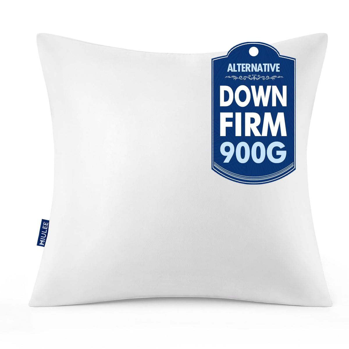 MIULEE 18x18 Throw Pillows Inserts 2 Pack, Decorative Pillows for Couch Bed