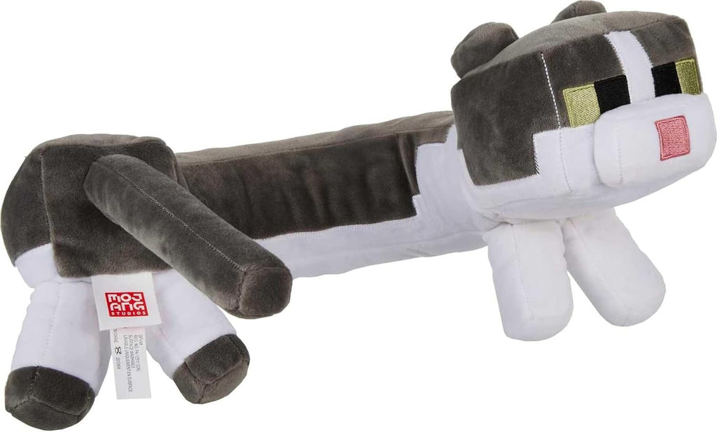 Mattel Minecraft Purring Sounds Neck Pillow, Cat Plush Toy