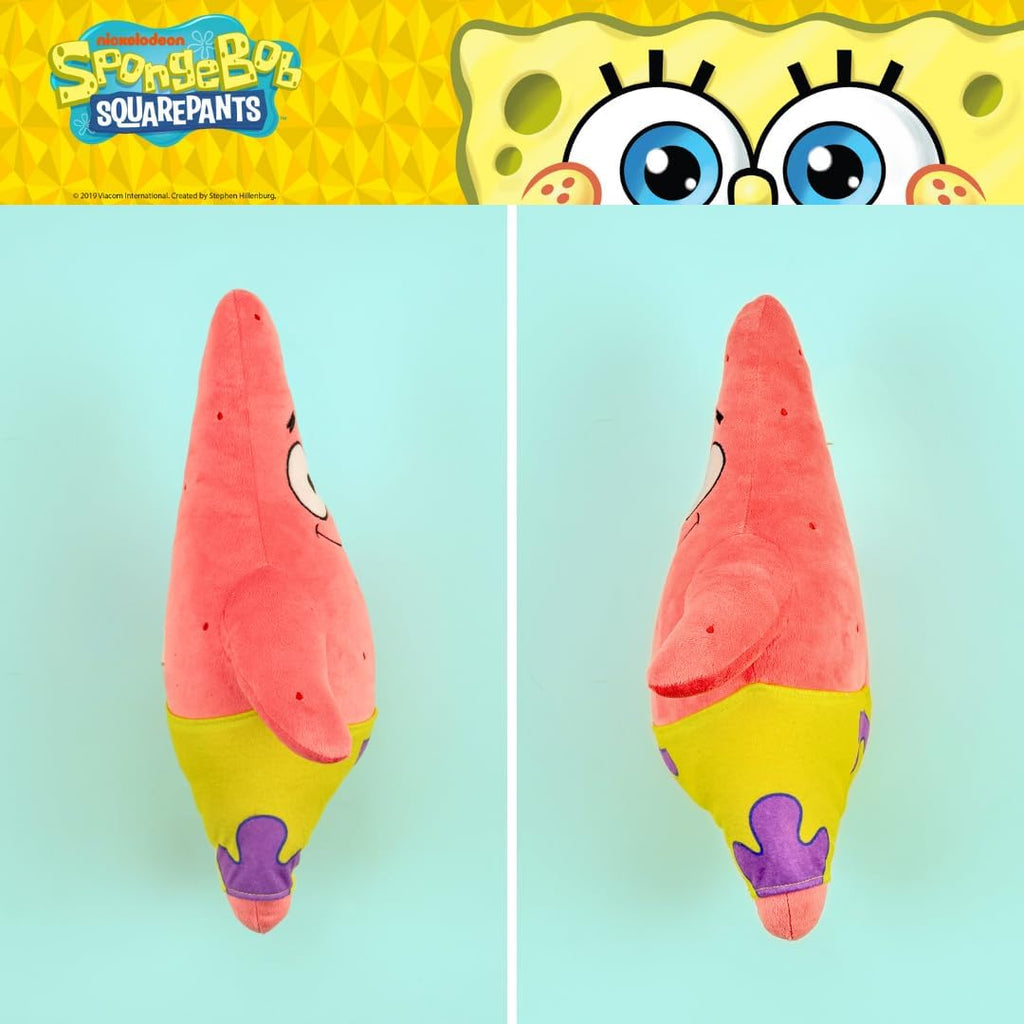 Spongebob Squarepants Patrick Star Bedding Super Soft Cozy Decorative Cuddle Pillow, (Officially Licensed Product) By Franco Collectibles
