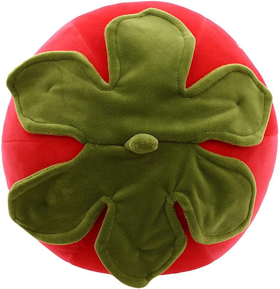 Cute Fruit Kids Pillow Stuffed Strawberry Plush Pillows Super Soft Girls Pillows Cushion Seat for Kids Toys (Red,7.8"/20cm) 1 Count (Pack of 1)