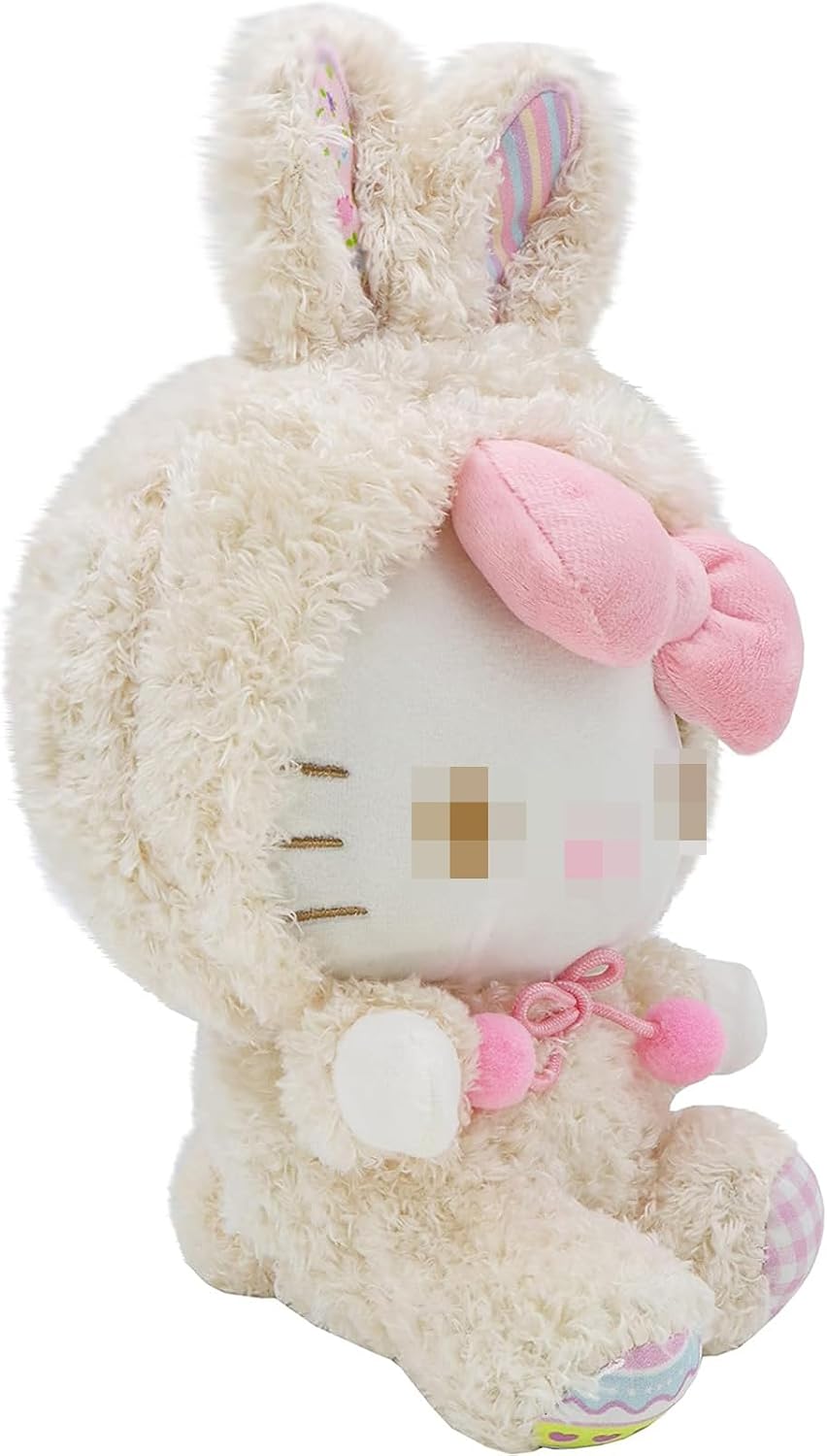 Kawaii Cartoon Bunny Cross-Dressing Series Plush,Rabbit Stuffed Cute Soft Doll Toys, Plush Pillow Stuffed Animals Toy Birthday Gifts for Girls Kids (Kt)