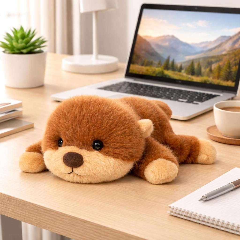 Adorable Plush Otter Stuffed Animal Soft Birthday Gift for Kids