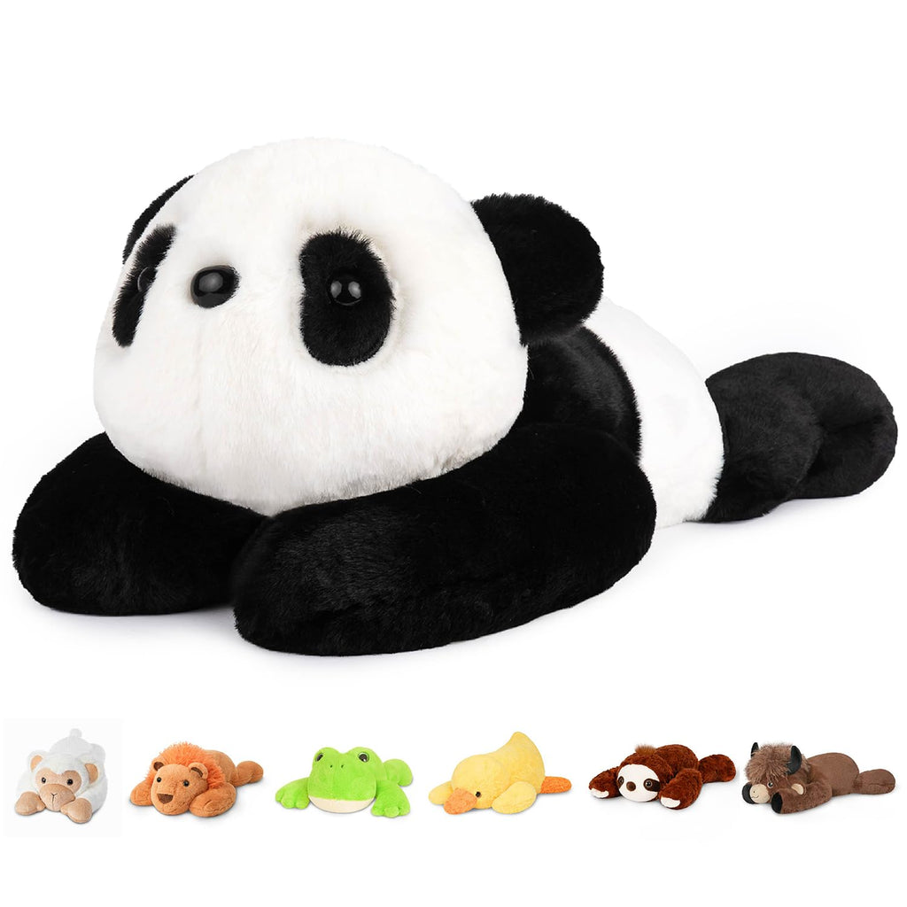 Niuniu Daddy Weighted Stuffed Animals, 25 in 5 lbs, Axolotl Calming Plush