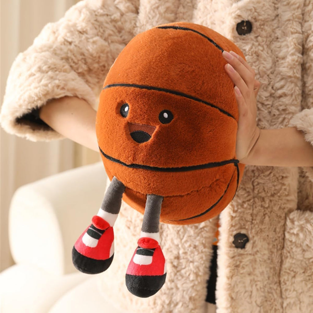 Basketball Plush Pillow, Cute Plushies, Squishy&Huggable Stuffed Plush Toy