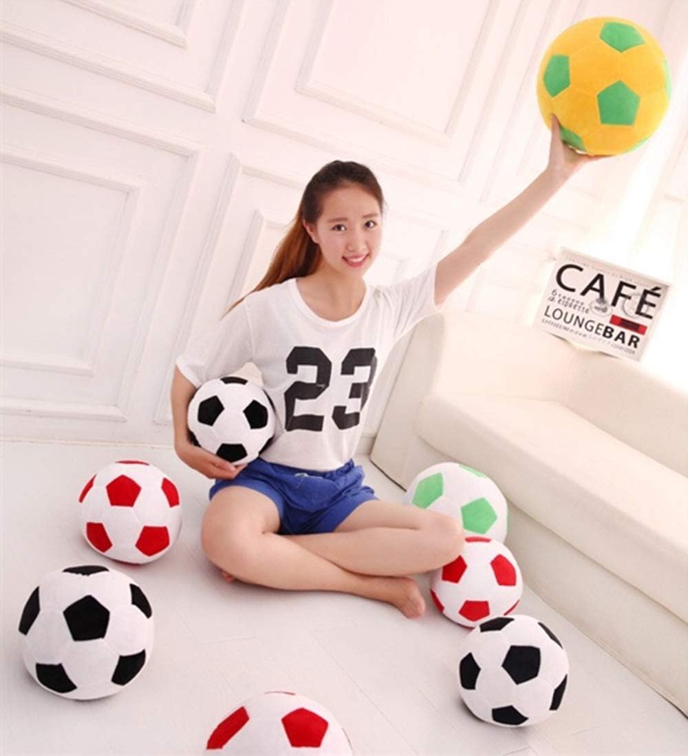 AOQI Soccer Plush Pillow Orange Green 7.8in Kids Toy Birthday Gift