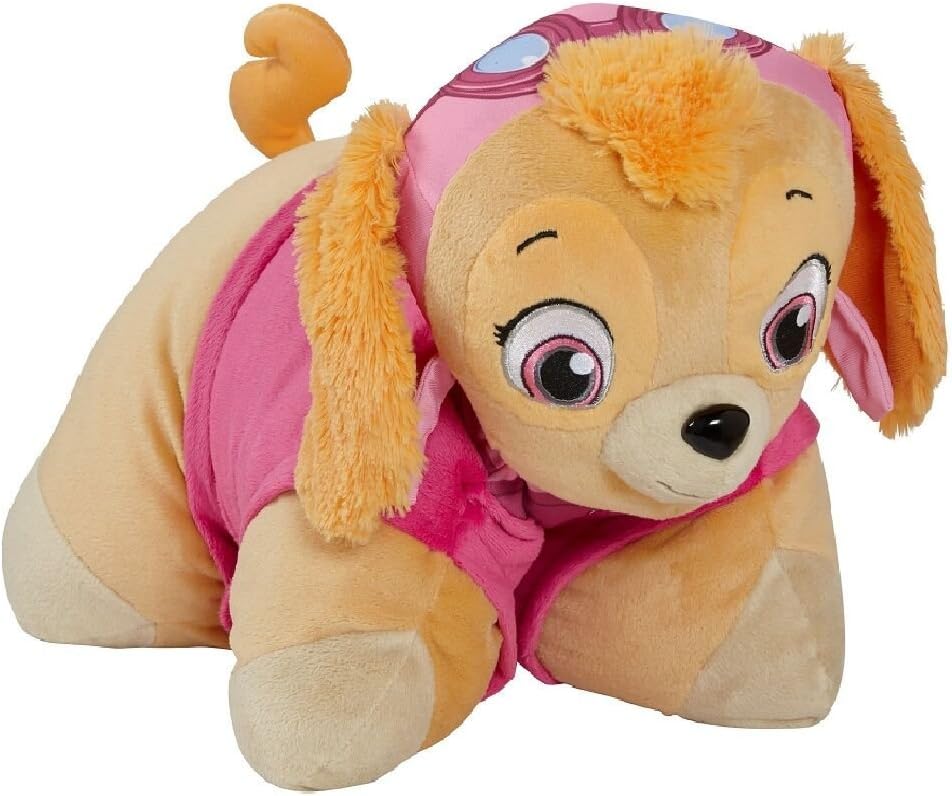 Pillow Pets Nickelodeon Paw Patrol Skye, 16" Stuffed Animal Plush Toy