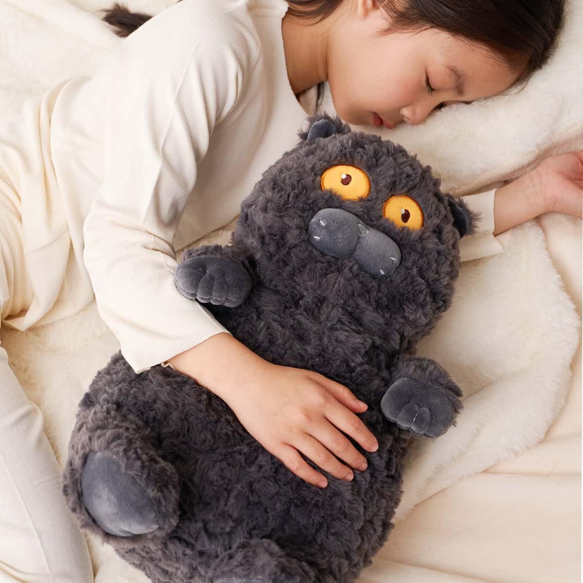 Soft Animals Doll Toy Pillow,Cute Snack Pillow,Removable Fluffy Animal Dolls, Gifts Plush Cotton Stuffed Animals Pillow for Girls Kids, Sofa Chair Decorative Pillow