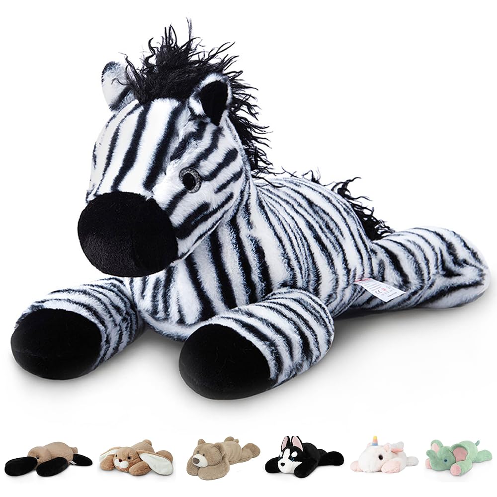 Niuniu Daddy Orange Cat Weighted Stuffed Animals, Plush Toy Pillow for Kids