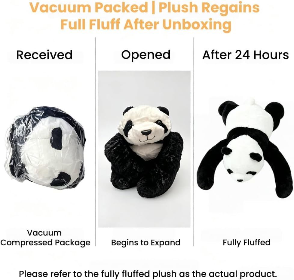 Panda Stuffed Animal Big Plush Hugging Pillow for Kids Gifts 39.4in