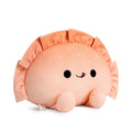 Ditucu Cute Pierogi Pillow Dumpling Plush Funny Food Soup Stuffed Animal Plushies Toys Soft Hugging Gifts for Kids White 8 inch
