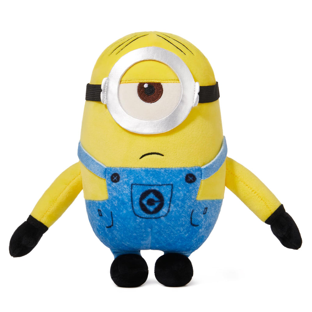 MINISO 10" Minions Stuffed Animals Plush Toys (Kevin) Kawaii Soft Cute Sleeping Plushies Bedding Pillow for Kids Toddler Toys Boys Girls