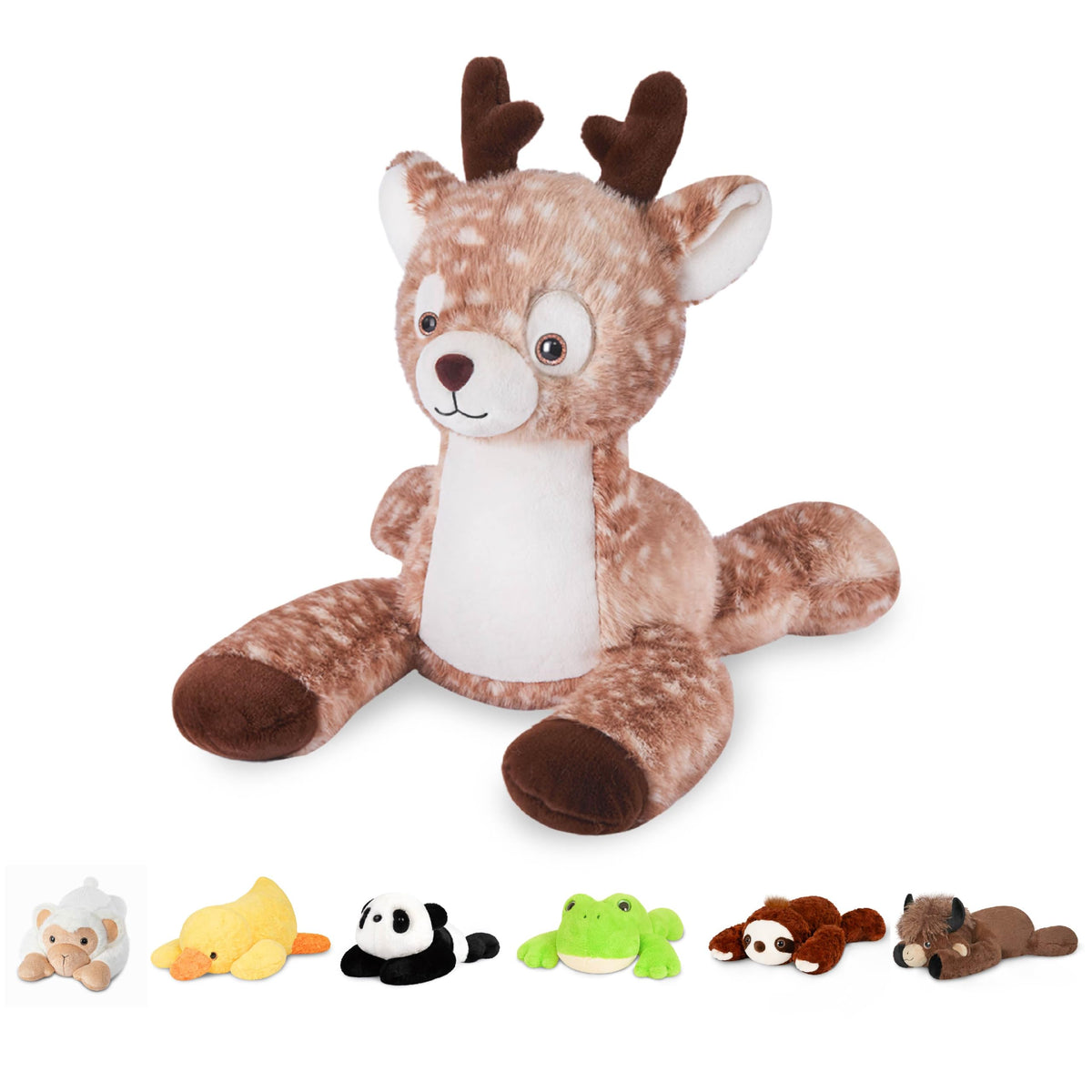Niuniu Daddy Weighted Stuffed Animals, 25 in 5 lbs, Axolotl Calming Plush