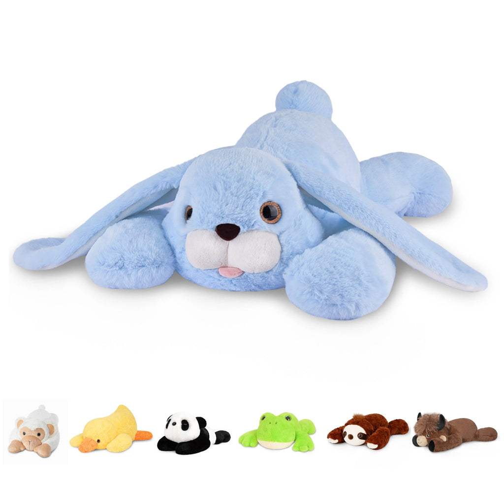 Niuniu Daddy Weighted Stuffed Animals, 25 in 5 lbs, Axolotl Calming Plush
