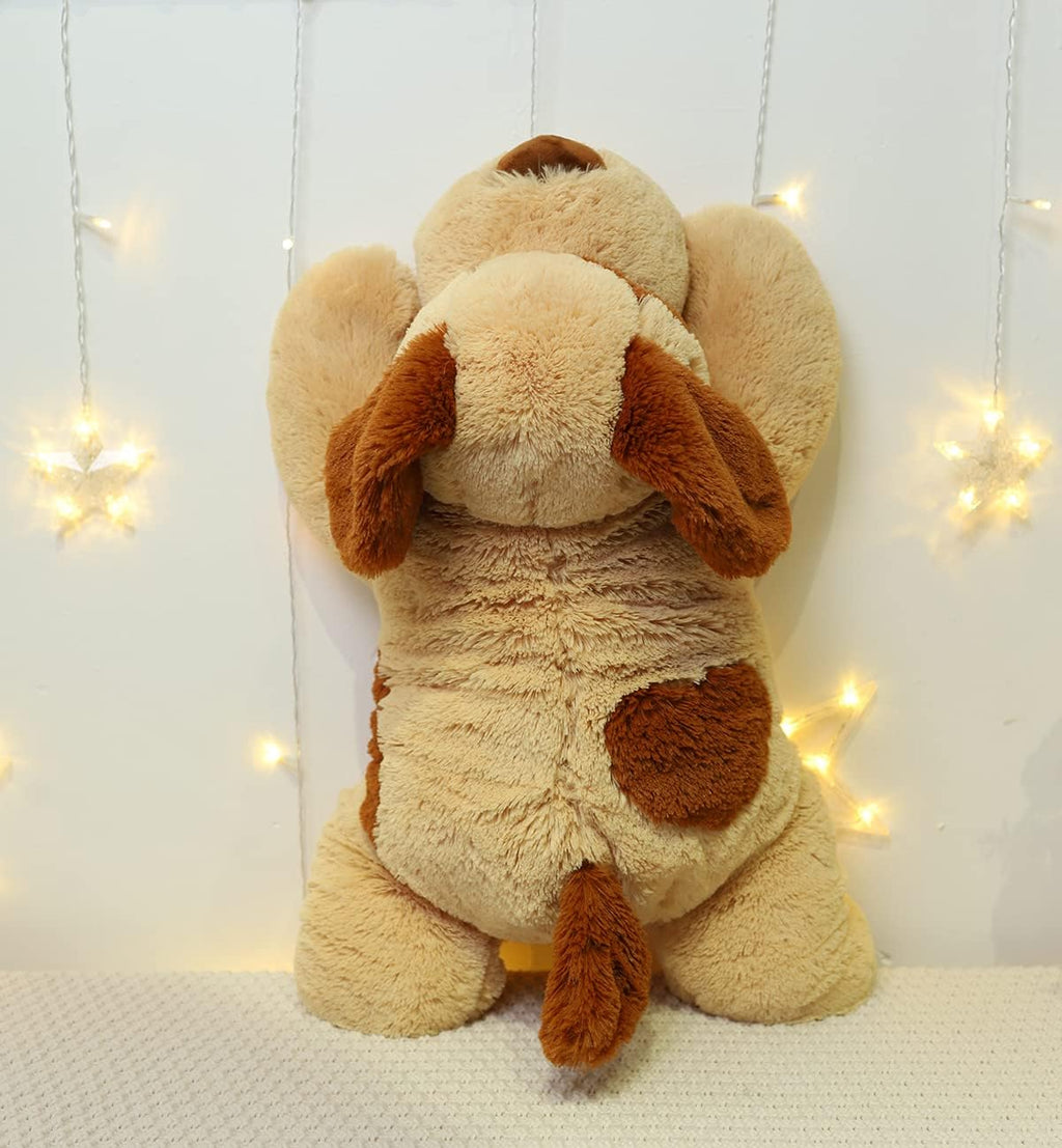 YESGIRL 26.8 inch 5 lbs Dog Weighted Stuffed Animals, Plush Toy Pillow Gift