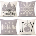 PSDWETS Throw Pillow Covers 18x18 Set of 4 for Fall Decor,Fall Decorations Maple Leaves Pumpkin Farmhouse Autumn Thanksgiving Cushion Cover for Home Sofa Couch