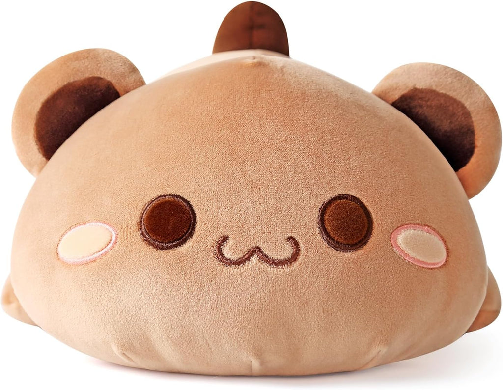 Onsoyours Cute Bear Plush Toy 20" Stuffed Animal Bear Soft Anime Large Plush Pillow for Kids (Brown Bear, 20")