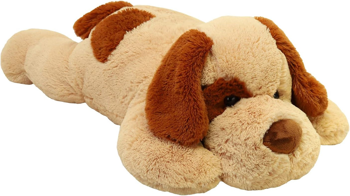 YESGIRL 26.8 inch 5 lbs Dog Weighted Stuffed Animals, Plush Toy Pillow Gift