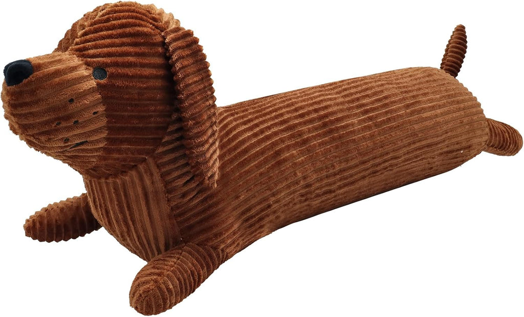 Long Dachshund Plush Pillow – 19.6" Stuffed Dog Toy for Kids & Adults