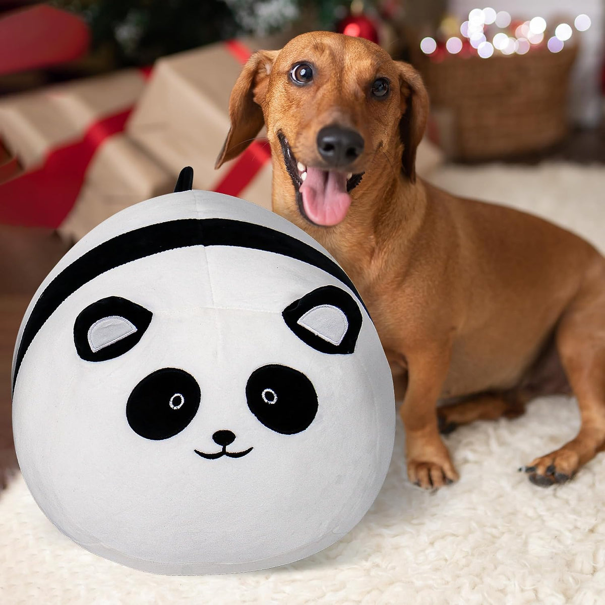 Wepop Giant Panda Stuffed Animal 20in - Cute Panda Plush, Cuddle Plushies Pillows Plush Toy Gifts for Kids and Adults