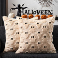 DFXSZ Halloween Pillow Covers 18x18 inch 2Pcs White Ghost Halloween Decor