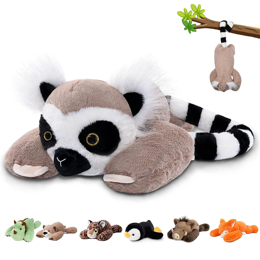 Niuniu Daddy Weighted Stuffed Animals, 25 in 5 lbs, Axolotl Calming Plush
