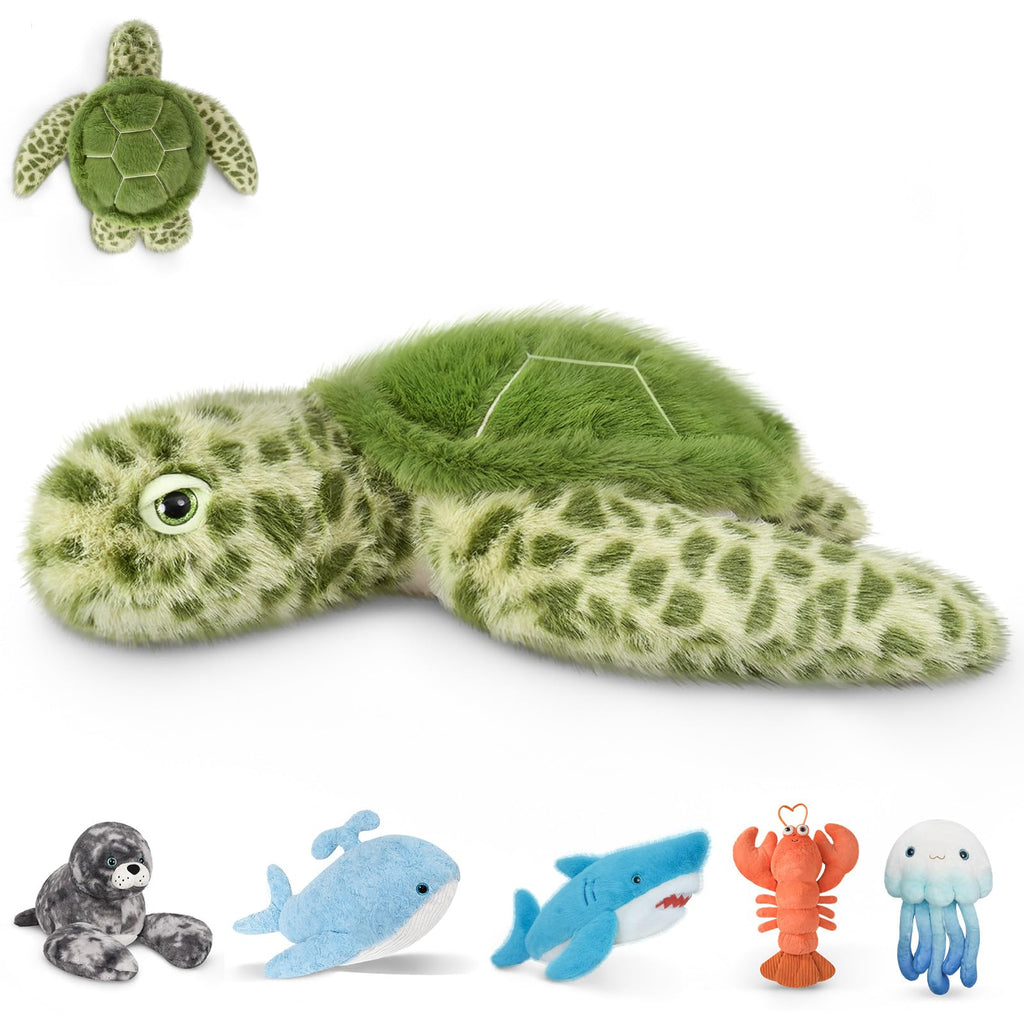 Niuniu Daddy Snow Leopard Weighted Stuffed Animals, Plush Pillow for Kids