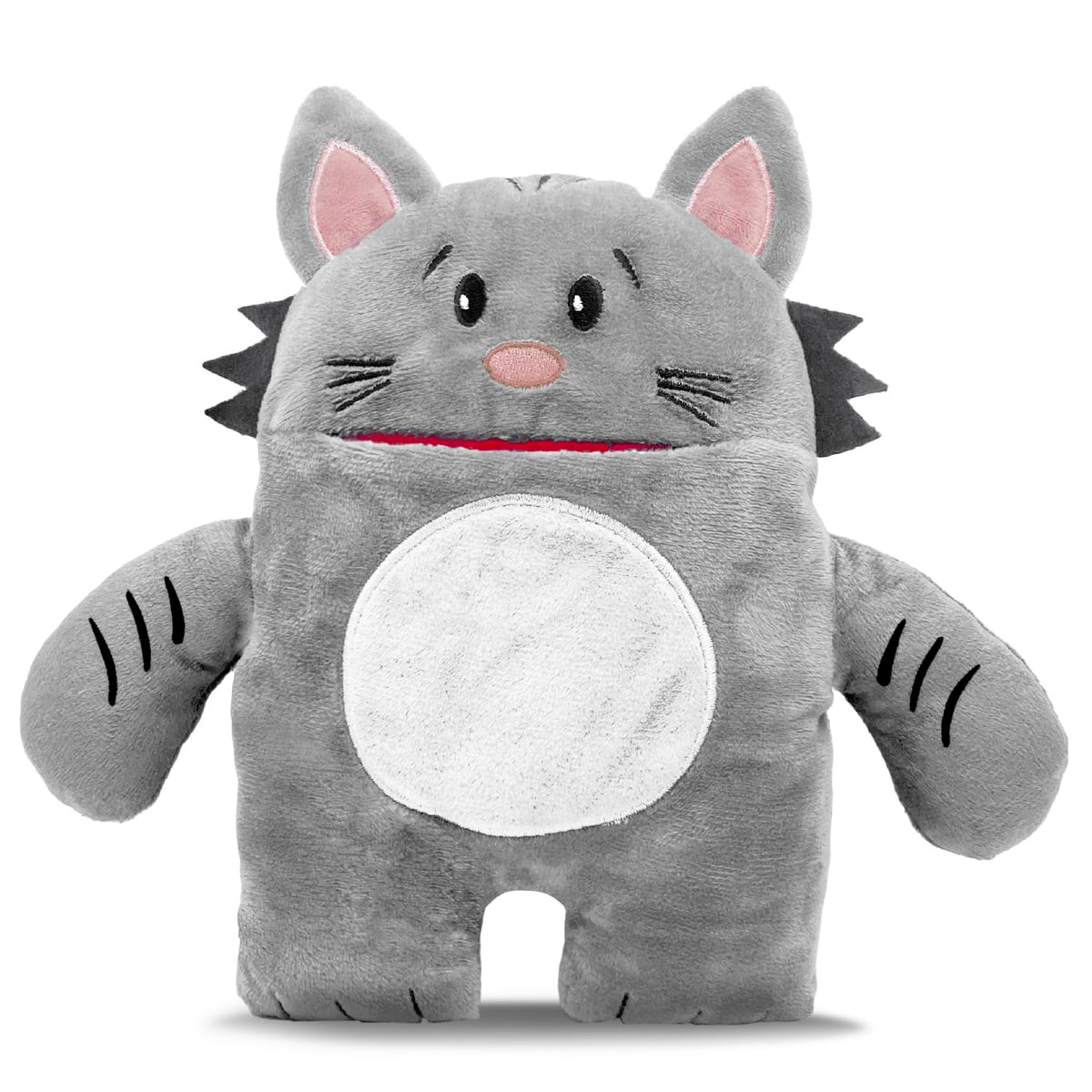 The Tooth Brigade Tooth Fairy Pillow | Stuffed Plush with Large Pocket Mouth for Lost Teeth, Treasures, Prizes - Fun and Interactive Plush, Perfect Kids, Boys, & Girls Gift (Rebel Dinosaur)