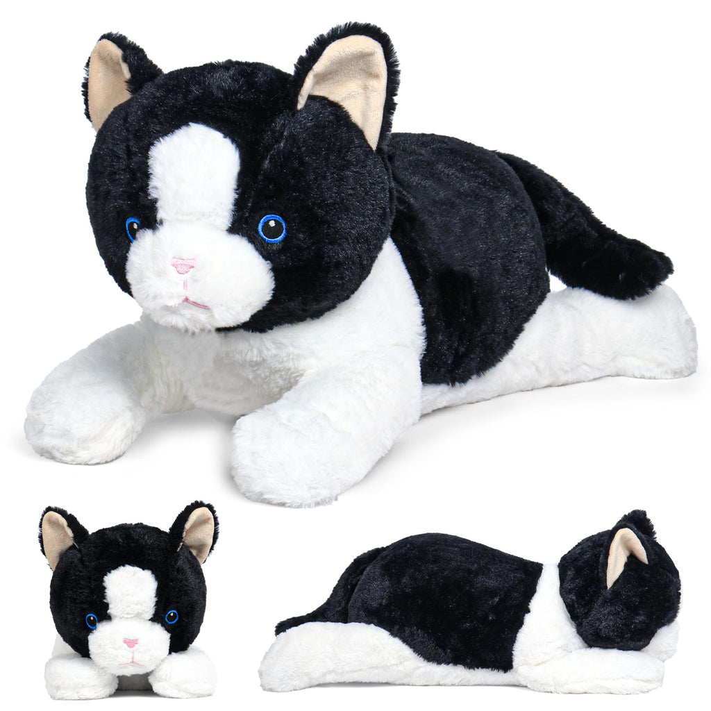 Wepop 5lbs Weighted Stuffed Animals Cat Plush Weighted Stuffed Animal 24in